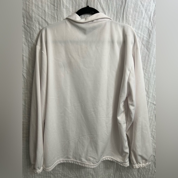 VTG USA Olympic Team Track Lightweight White Full Zip Up Jacket Mens Size XL - Picture 6 of 6